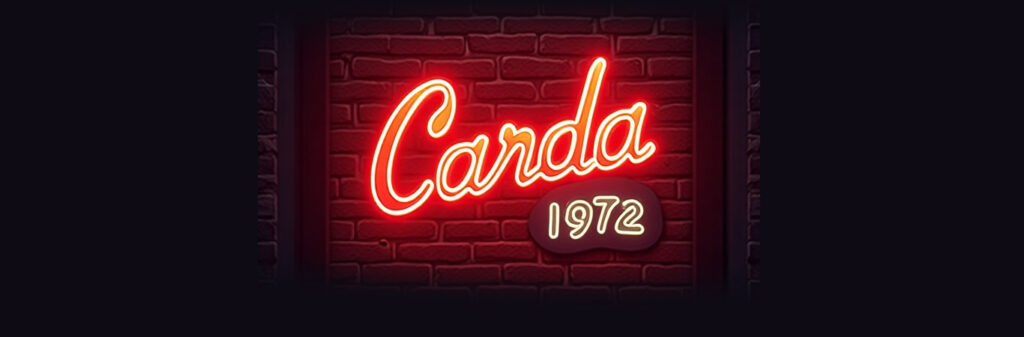 Carda 1972 insegna 3d